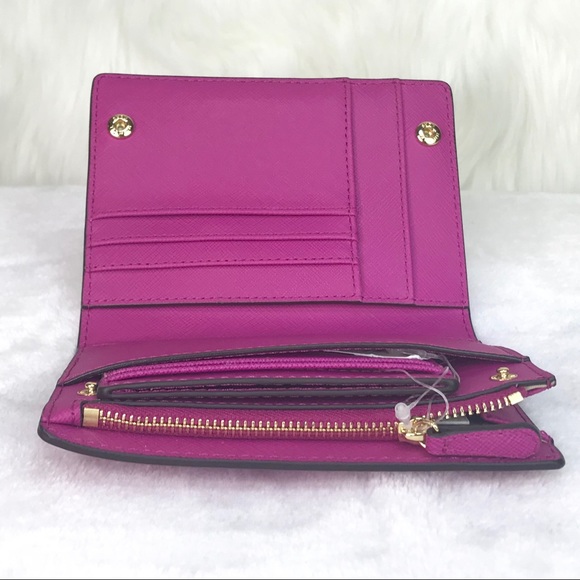 Michael Kors Jet Set Travel MD Card Case Wallet - Picture 6 of 8